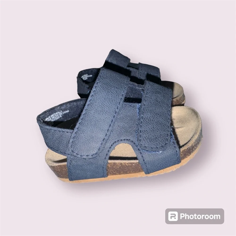 The Children’s Place Baby Boys Sandals -‎ Navy (6-12m)